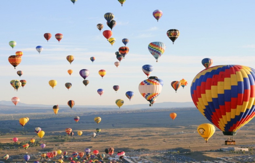 Hot Air Ballooning in Luxor