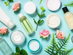 beauty products labels